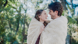 Jacquard Faux Fur Throw | Ultra-Soft, Cozy Elegance | Beige